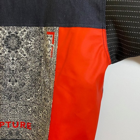 LES BENJAMINS Mix-Media Denim Jacket. Size Small. RARE CUSTOM for Lewis Hamilton - Picture 8 of 11